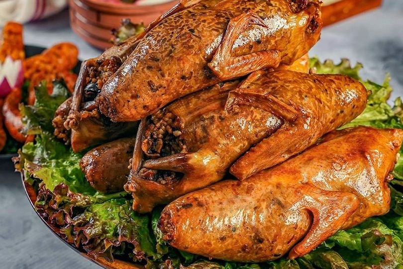 Charcoal Grilled Pigeon