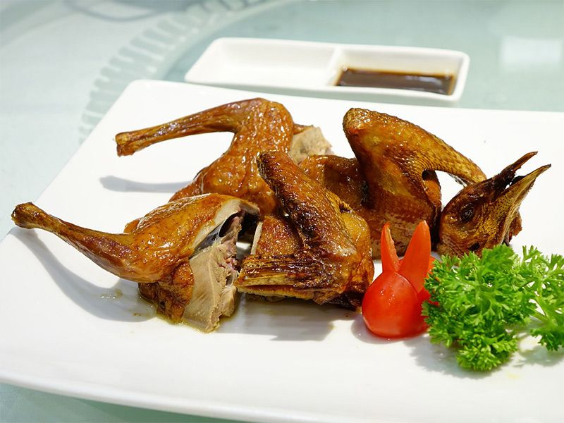 Grilled Pigeon