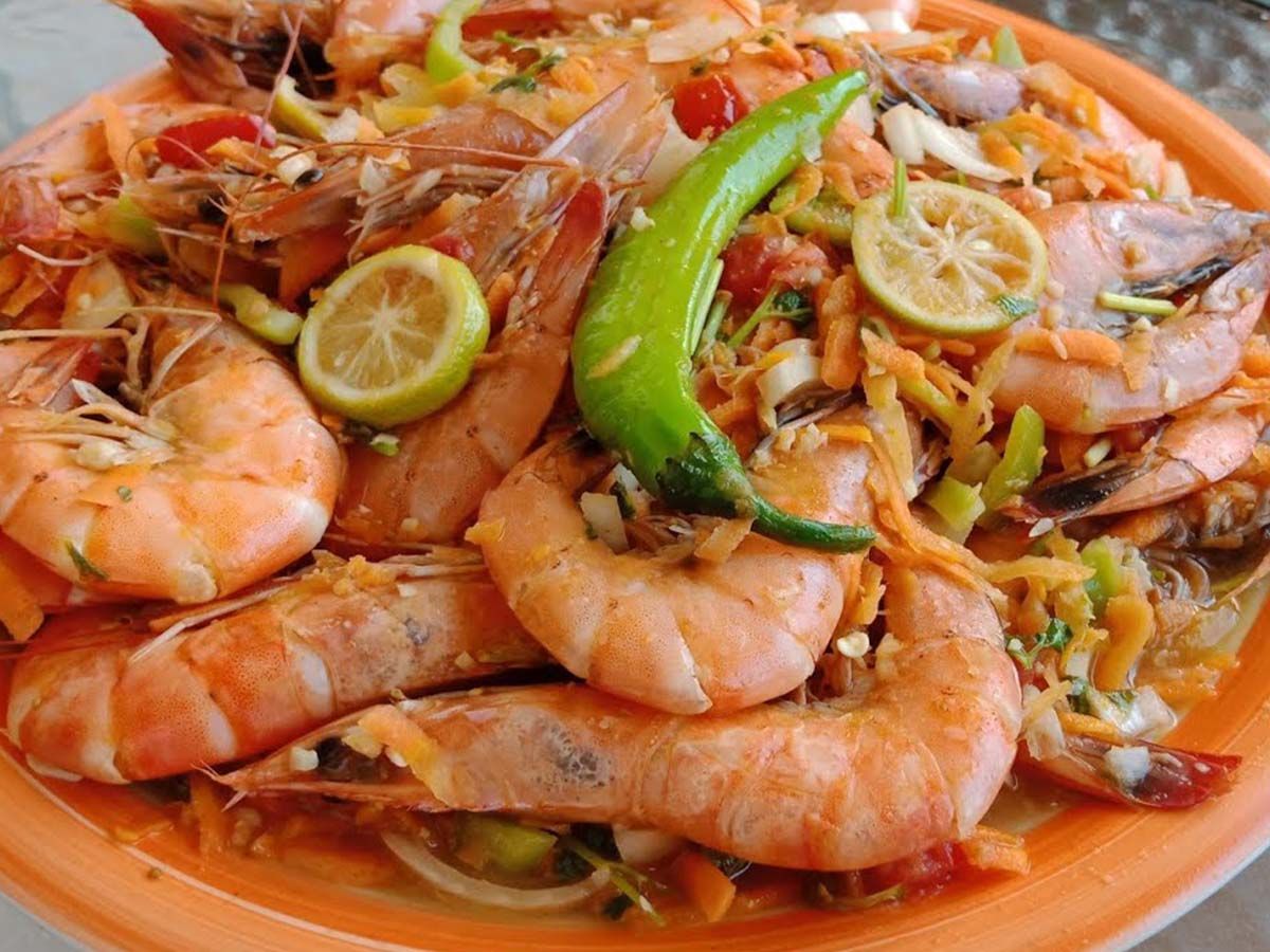 Alexandrian shrimp