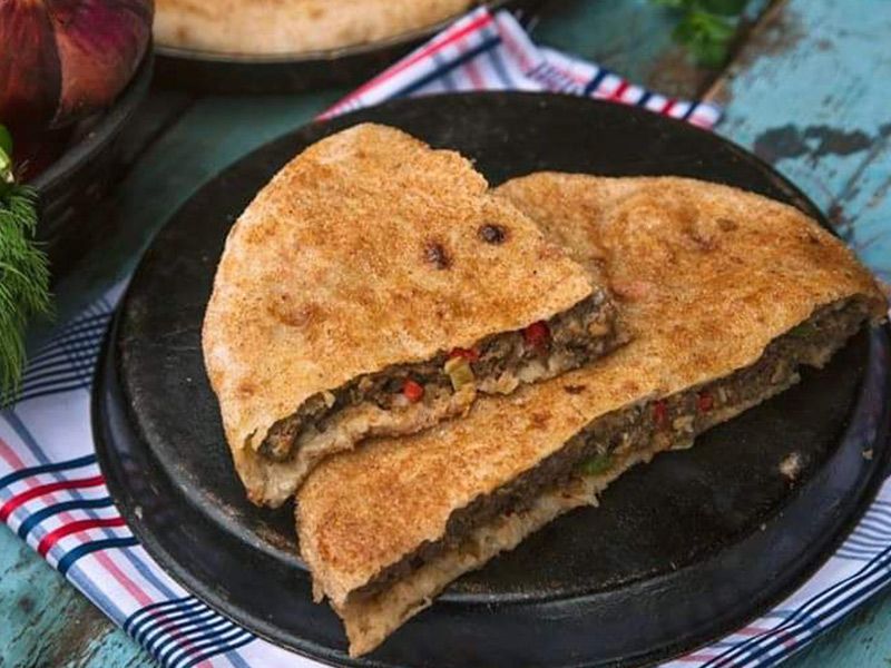 Veal Hawawshi Sandwich