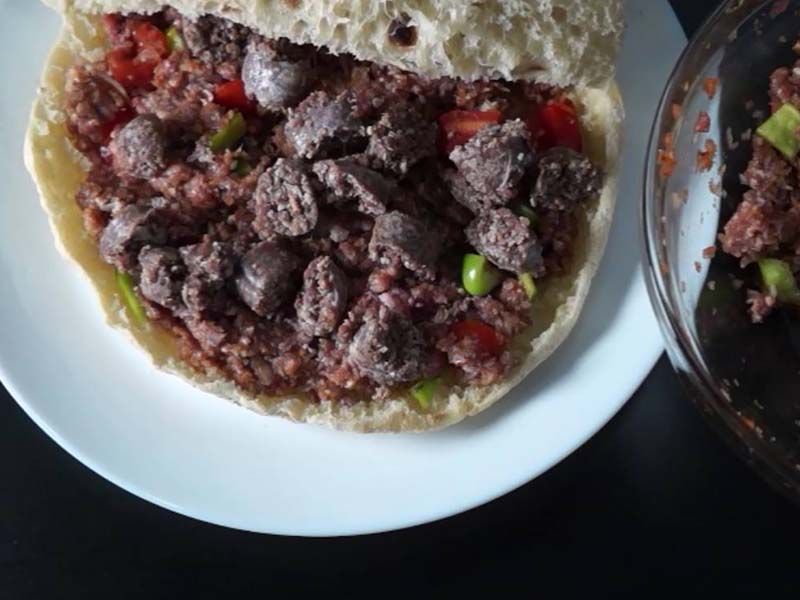 baladi sausage hawawshi