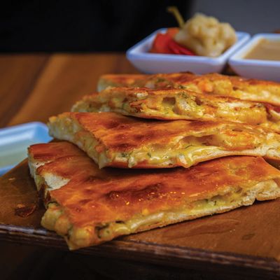 Cheddar Meat Hawawshi