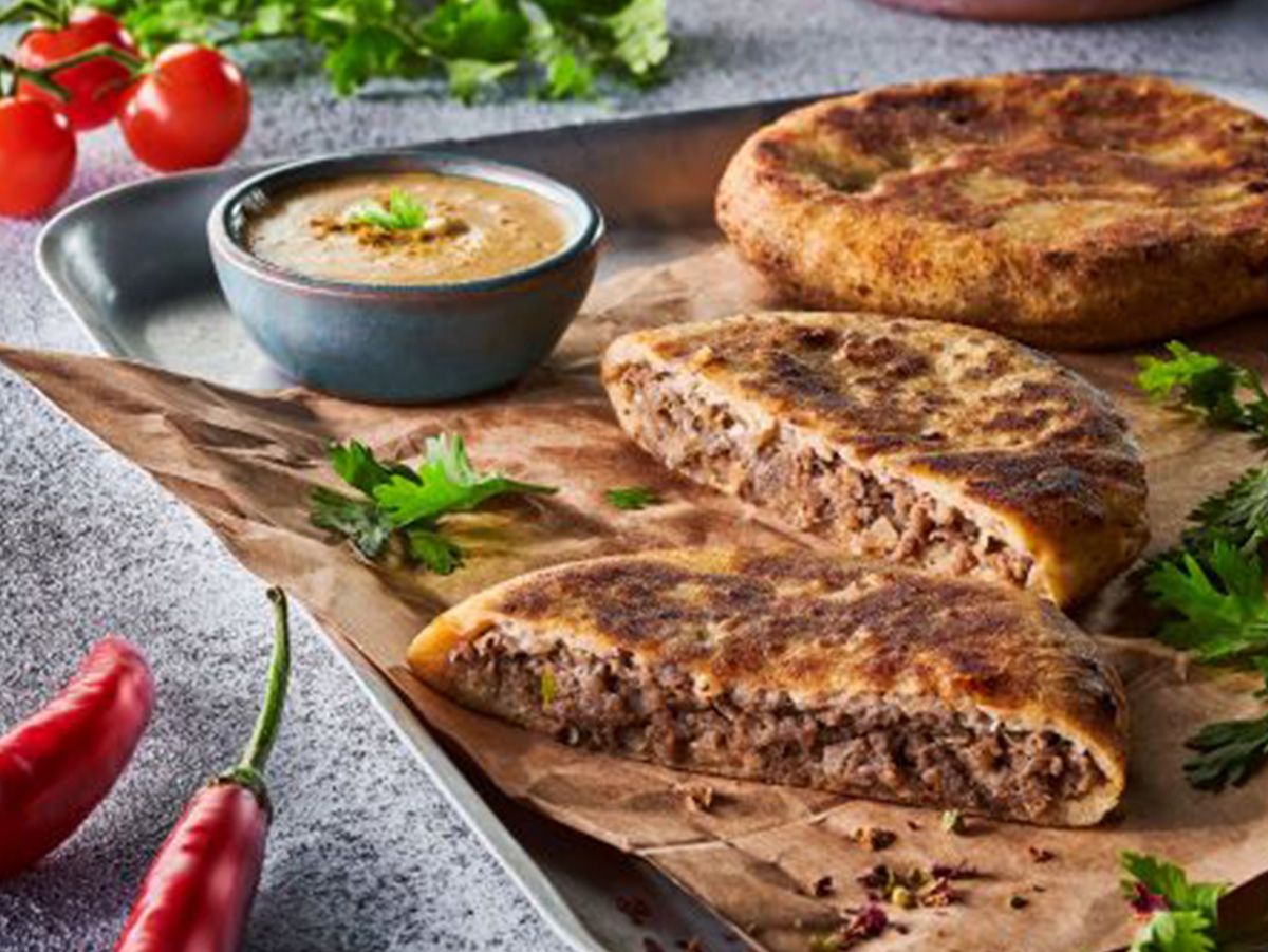 Mini Meat Hawawshi Sandwich
