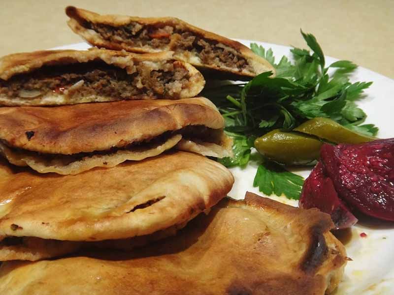 Meat With Burger Hawawshi