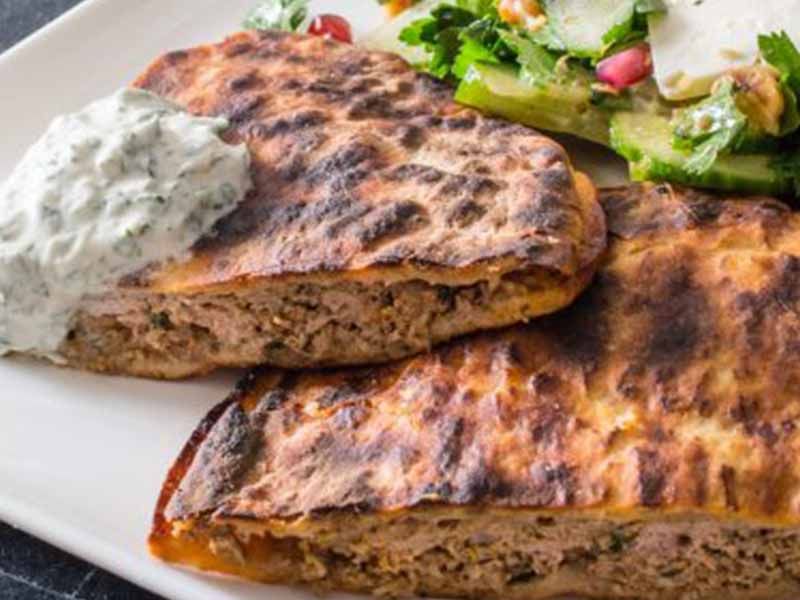 Meat With Leia Hawawshi