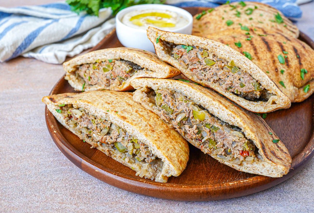 Italian Minced Meat Hawawshi