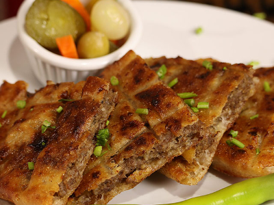 Mix Cheese Hawawshi Sandwich