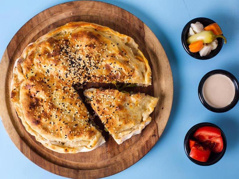Pastrami With Cheese Hawawshi