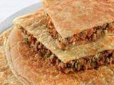 oriental sausage Hawawshi Pizza