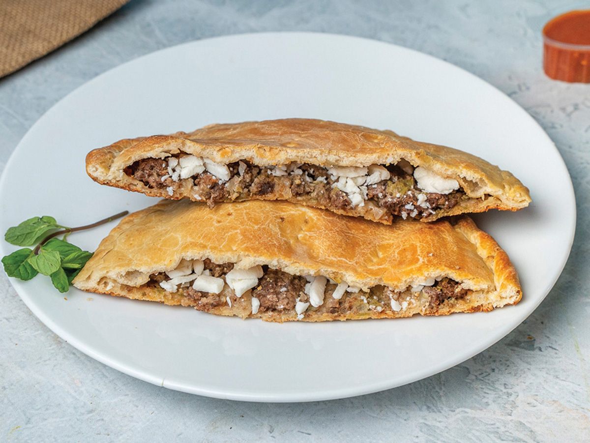 Double sausage Hawawshi