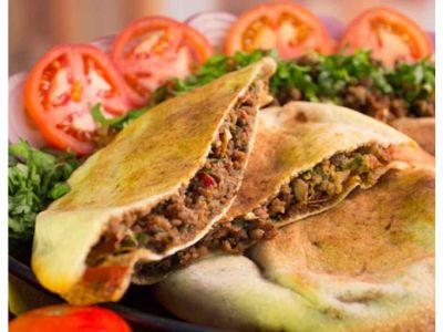 Arayes Oriental Sausage Sandwich