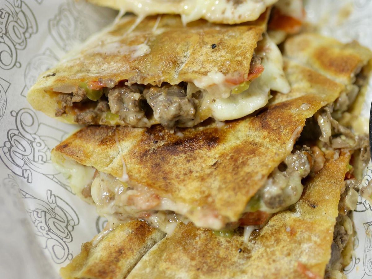 Sausage Hawawshi With Cheese