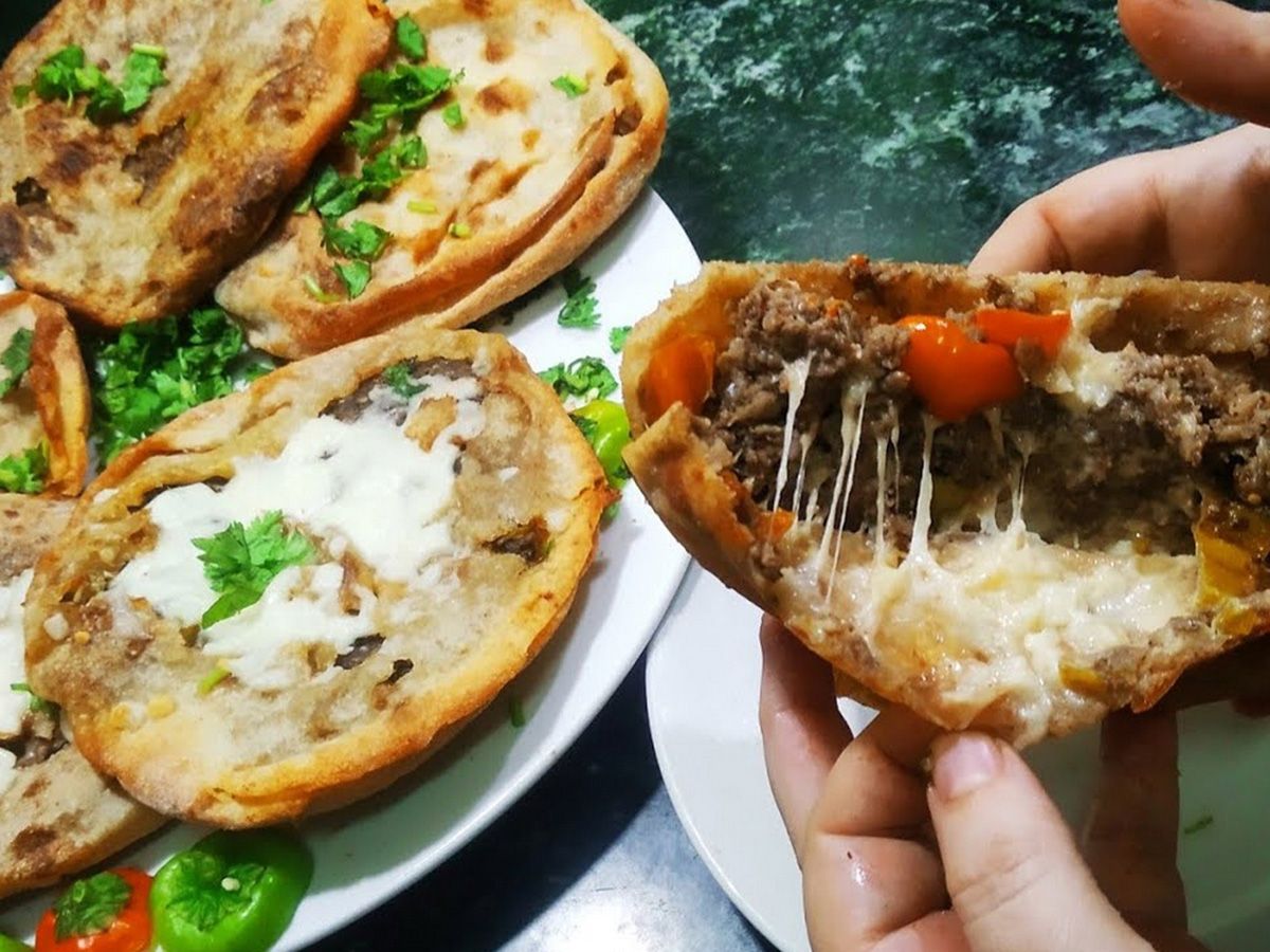 sausage Mozzarella Hawawshi