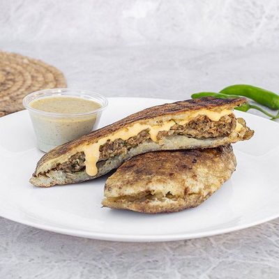 Lamb Hawawshi with Cheese