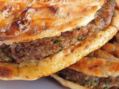 Cheese meat hawawshi