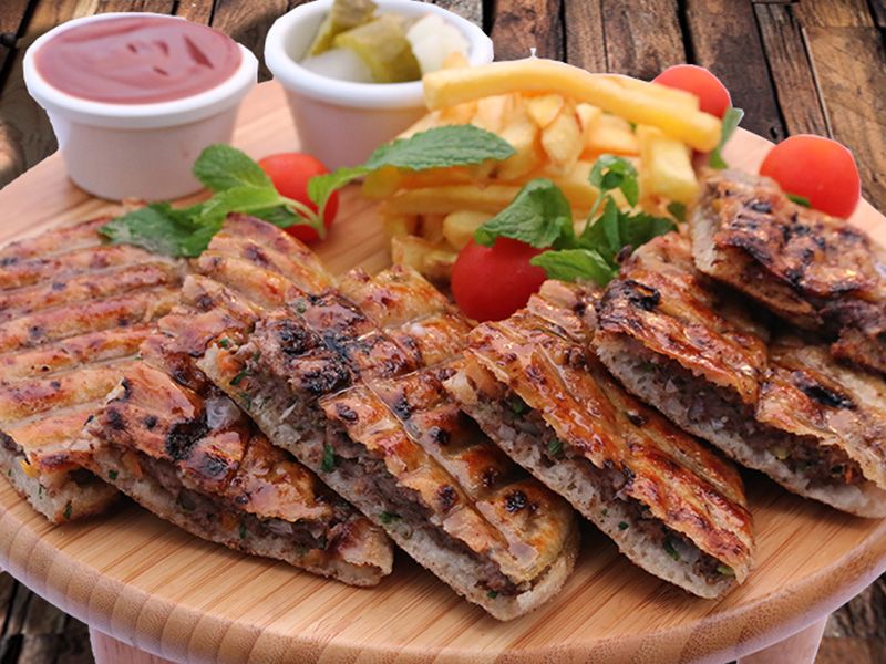 Beef Hawawshi On Charcoal