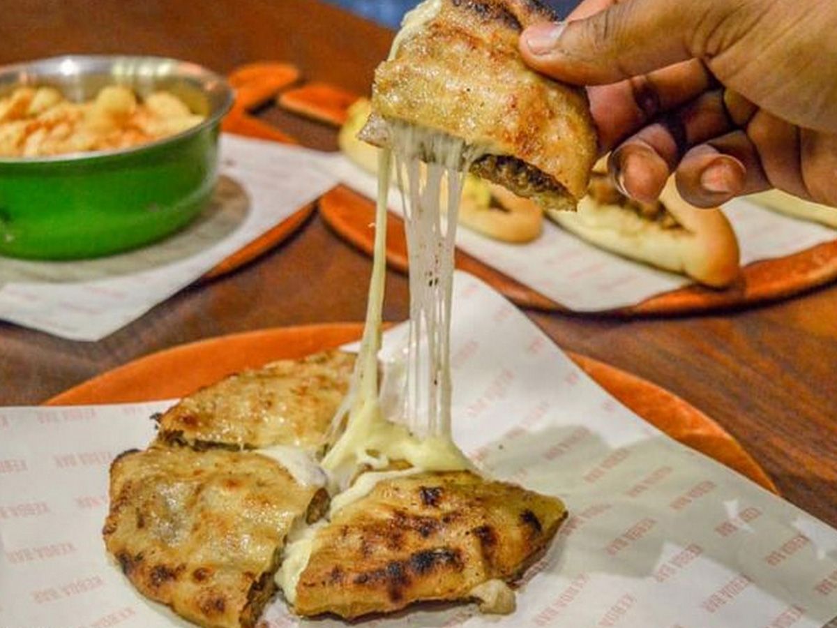 Salami mozzarella meat Hawawshi