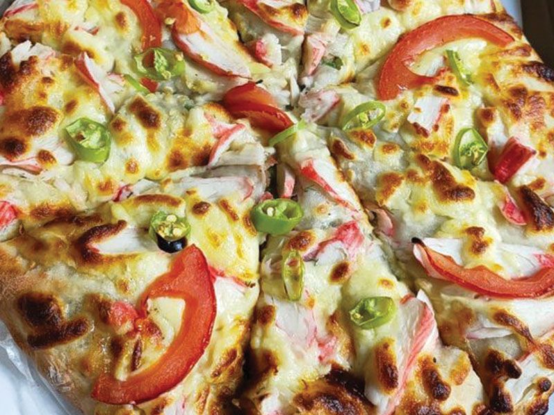 Meat Hawashi Pizza