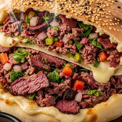Smoked Meat Hawawshi