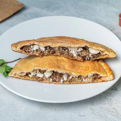 Hawawshi with Mozzarella