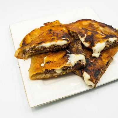 Meat Hawawshi With Mozzarella Meal