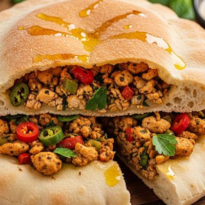 Mixed Chicken Hawawshi