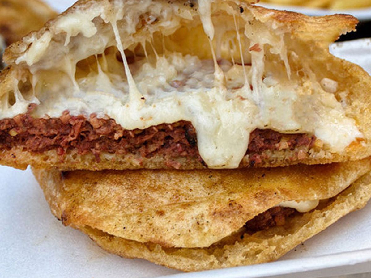 Meat With Cheese Hawawshi