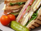 Toast Bread With Cheddar Cheese And Tomatoes