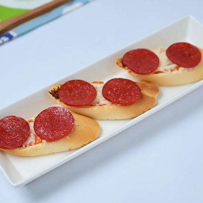 Pepperoni, Salami And Cheese Bread 3 Pieces