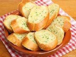 Bread With Garlic Sauce