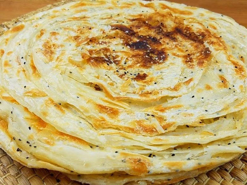 Double Malawah Rashush Bread