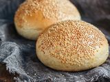 Bun Bread With Sesame - Large