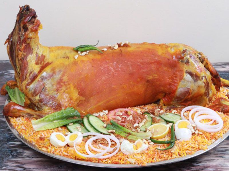 Whole Mandi Lamb Meal