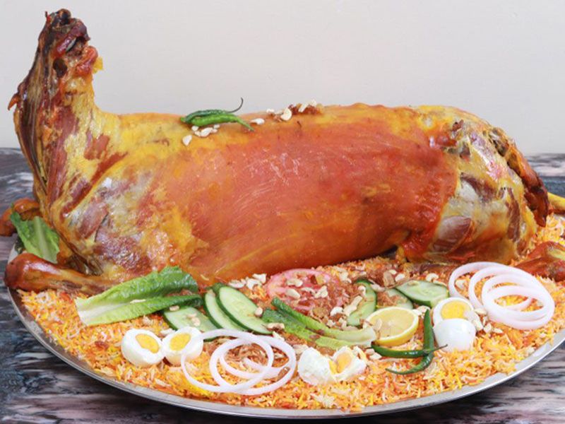 Whole Mandi Lamb Meal