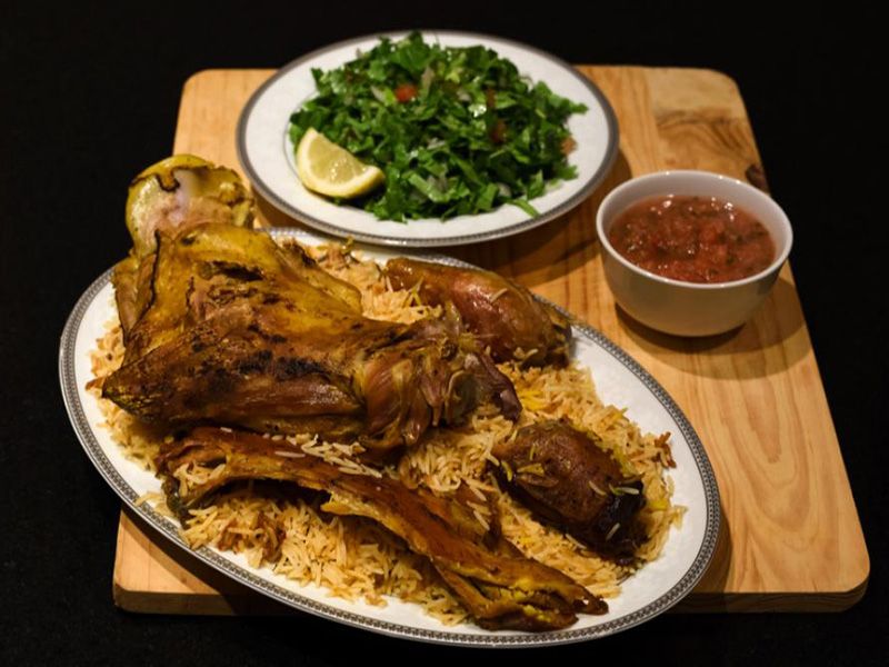 Lamb Mandi With Rice