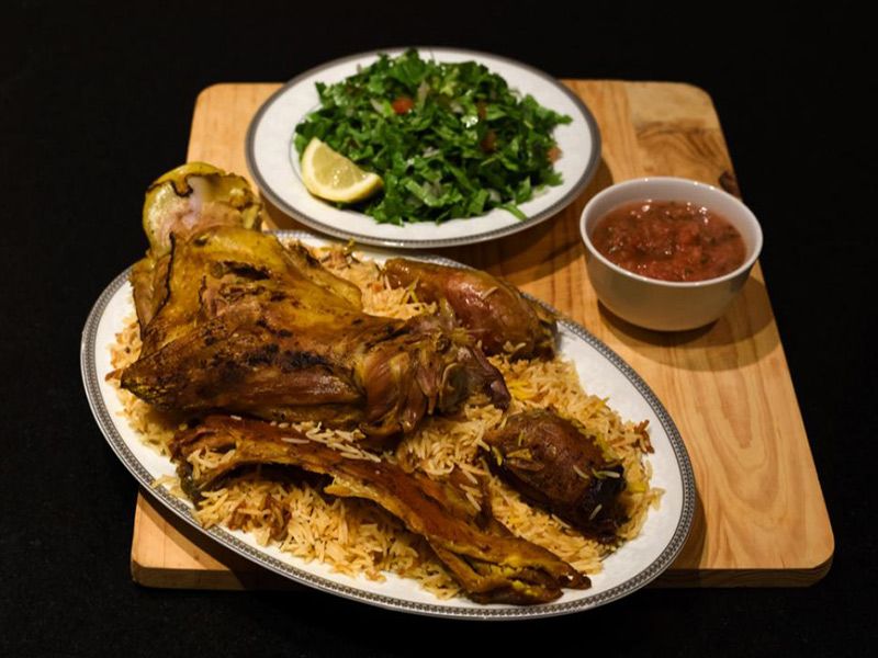 Mandi Lamb With Rice