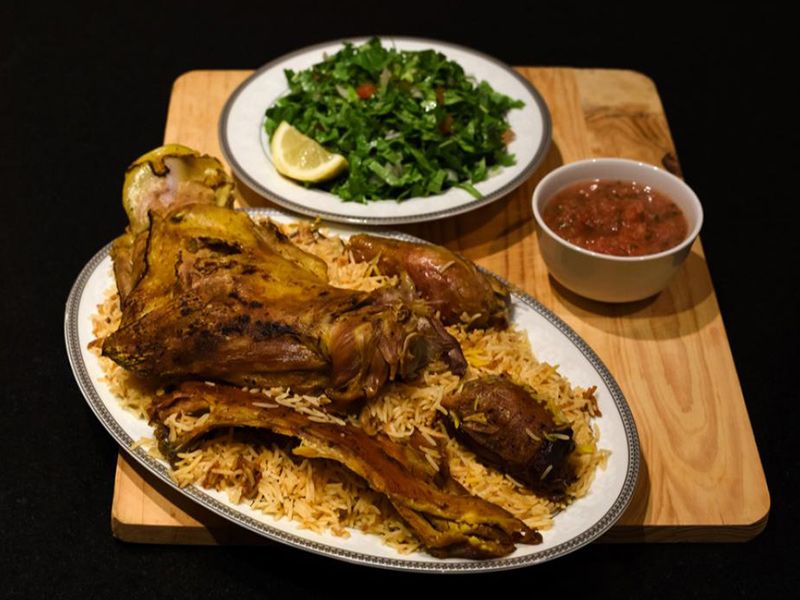 Mandi Lamb With Rice