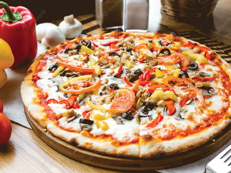 vegetables pizza