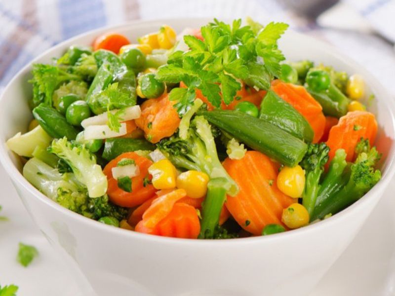 Sauteed Vegetables Dish