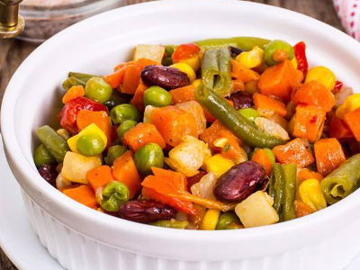 Plain Mix Vegetables Casserole