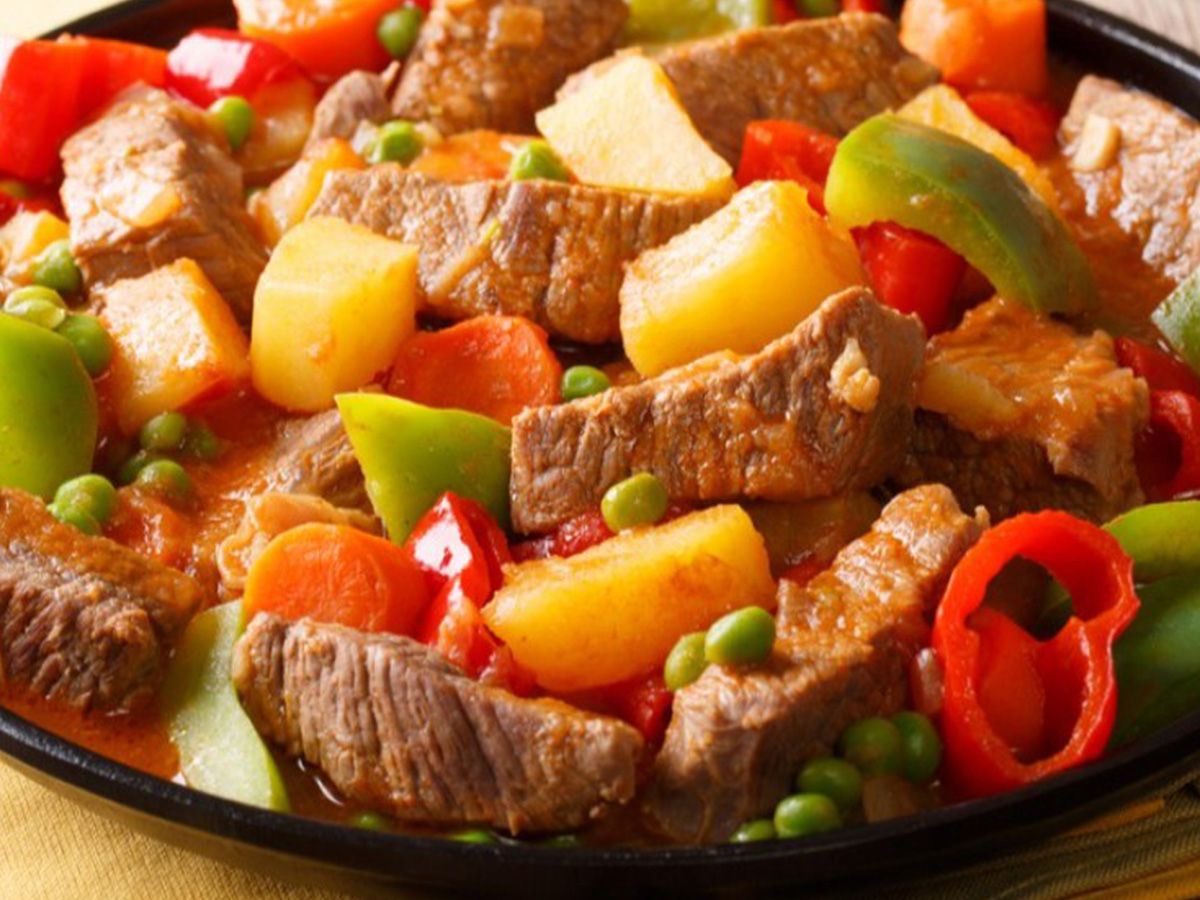 Mix Vegetable With Meat