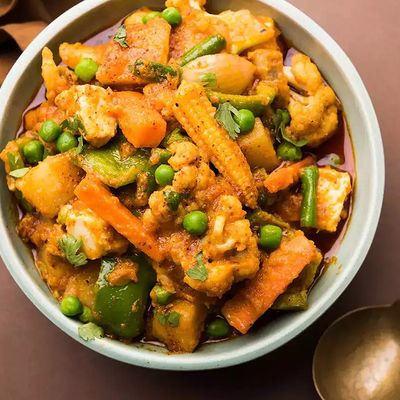 Plain Mix Vegetables Tajine