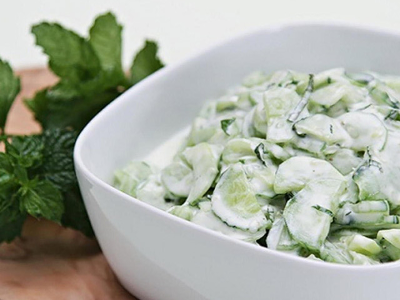 Cucumber With Yogurt