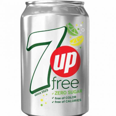 Diet 7up Can