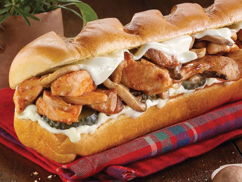 Spicy Dynamote fried chicken Sandwich
