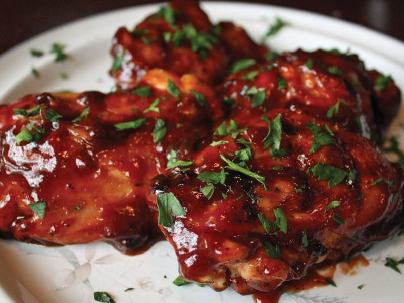 BBQ drumsticks Meal