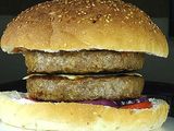 Double El Nawawi Cheese Burger Sandwich