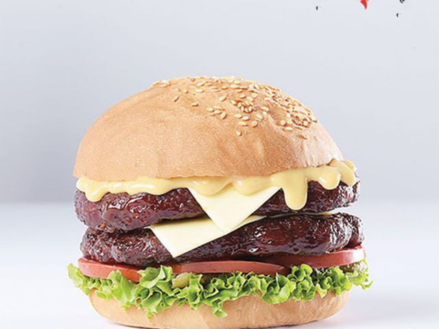 Dakhna Double Beef Burger Sandwich