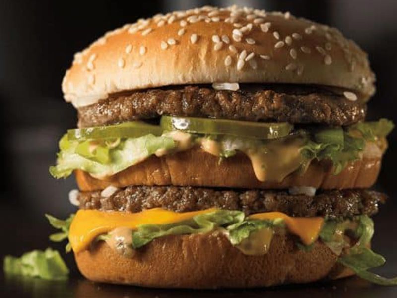 Double cheeseburger