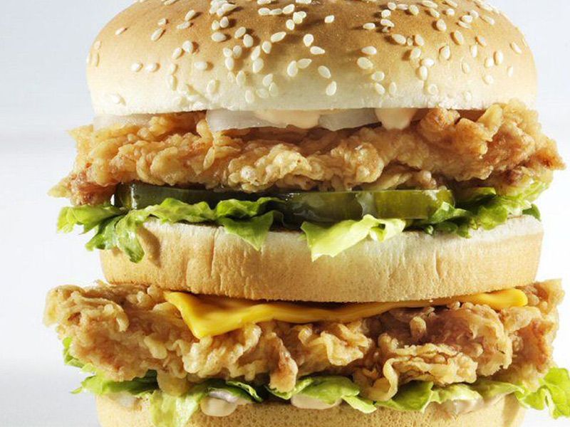 Double Crispy Chicken Sandwich